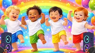 Bidi Bidi Boom Boom 👶🎵 | Cute Babies Dancing | Fun Kids Dance Song