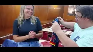 El recibimiento del Wilman con La Rusa Makovieski 