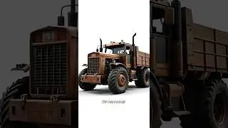 TRACTOR + TRUCK COMBINATION // #aiart #aivideo #animation #shorts #vintage #venom #video