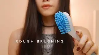 ASMR Rough Mic Scratching & Brushing (No Talking)