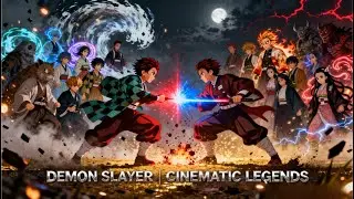 ⚔️ Demon Slayer Cinematic Legends Hashira vs Demons Ultra Realistic 4K