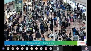 Bosch Security - Social Distancing at Airports: Crowd management - ACI Webinar