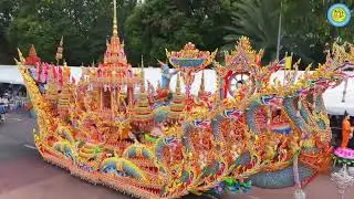 🎉ประมวลภาพบรรยากาศงานประเพณีลากพระและตักบาตรเทโว ประจำปี 2568🙏✨