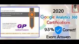 Google Analytics 360 ExaM Answers 2020.