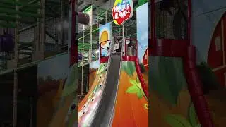 5 year old loves this Volcano Slide and runs off!