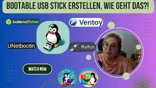 Bootable USB Medium erstellen  -Windows Linux und Mac