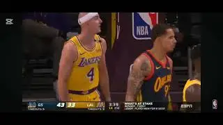 Mecz NBA 2021 Golden state warriors Lakers 2 część gry
