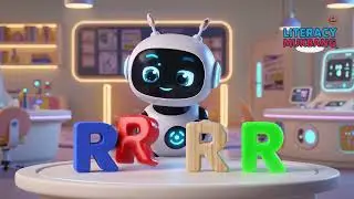 R Is for Robot 🤖 | Literacy Mukbang&trade; | Alphabet Learning for Kids