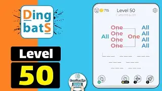 Dingbats Level 50 All One One All Walkthrough