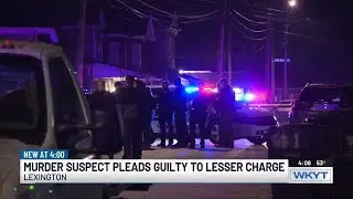 Lexington man pleads guilty to lesser charge in 2023 shooting death