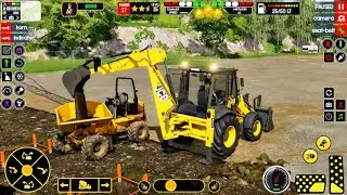 JCB Extreme Heavy Duty Drive For Road Construction : JCB Road Construction 3D : Android Gameplay