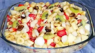 Chatpati Fruit Chaat Recipe - Iftari Special Recipe - Chaat Recipe - Ramzan Special Chaat Recipe
