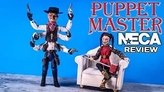 NECA Ultimate Six-Shooter and Jester Puppet Master Action Figure Review
