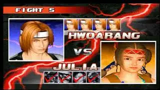 Tekken 3 First Time play team Hwoarang | Tekken 3 Game 