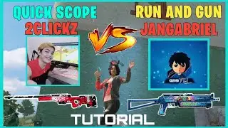 2CLICKZ VS GABYEL! FASTEST SCOPE VS RUN AND GUN! (ROS TUTORIAL)