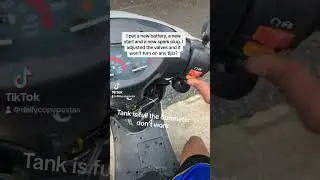 Moped won&rsquo;t start