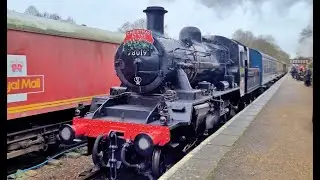 BR Standard Class 2 No. 78019 - Christmas at the Railway
