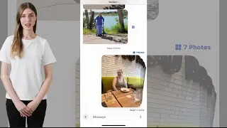 How To send Multiple Photos In Messages