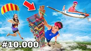 USEI 10.000 L&Aacute;PIS PRA CONSTRUIR A MAIOR TORRE *Ela caiu ?