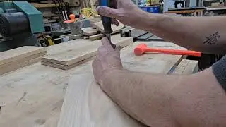 Not quite a short, not really a video, just me cutting tenons in the shop. 