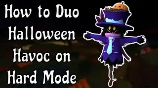 How to Duo Halloween Havoc Hard Mode in Roblox Tower Heroes (Halloween 2023 Update)