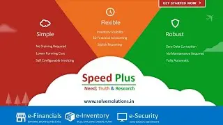 Speed Plus 8.0 GST Ready ERP Software Tutorial