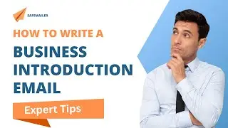 How To Write A Business Introduction Email?