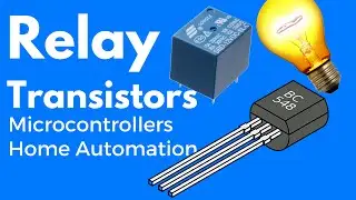 Simple Transistor relay circuit | Transistor as a switch
