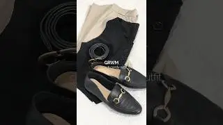 GRWM 🖤 #fashion #calcaalfaiataria #moda #armariocapsula #style #look #lookinspira&ccedil;&atilde;o