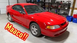 $400 IAA 1997 Mustang GT Gets $1100 FIRE Maaco Paint Job Cheap!!