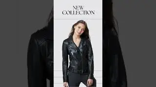 🔥 Transform Your Look with This Custom Leather Biker Jacket! #Shorts