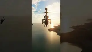 AH-64 Apache Ataque Nocturno.