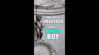 Funniest City Landmark | Manneken Piss Brussels Belgium 🇧🇪