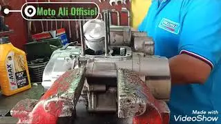 تركيب سيلاندر 150 مع شرح  Installer le cylindre 150cc