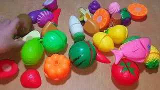 Fruit Toy King | Plastic Fruits Cutting | Satisfying Video | Fruit Cutting | Food Toys