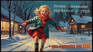 Белые снежинки кружатся с утра.