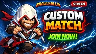 Brawlhalla Tamil Live 🔥 | Custom Match | Vaanga Vilayadalam 😎