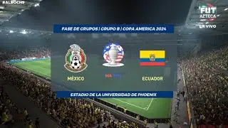 M&eacute;xico vs Ecuador | COPA Am&eacute;rica 2024 |  FIFA 21