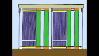 Animation faster than light neutrinos