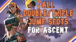 ALL RAZE DOUBLE/TRIPLE JUMP SPOTS FOR MAP ASCENT -- Valorant