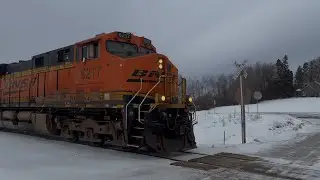 BNSF #6217 leads this Superior Wi coal on the Brainerd Sub 