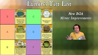 Lumin's NEW AGRICOLA CARDS TIER LIST - Summer 2022 Minor Improvements on BGA
