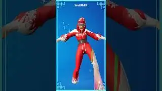 Warm-Up ✔ Emote Fortnite [Icon Series] #shorts