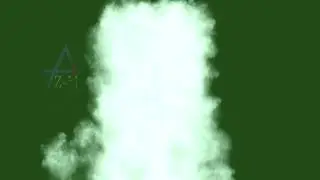 Green Screen Waterfall Animation with Transparent Background