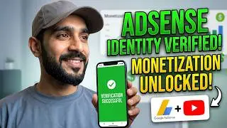 How to Verify Your Identity on AdSense for YouTube | Step-by-Step Guide for Monetization Approval
