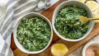 Classic Creamed Spinach Recipe