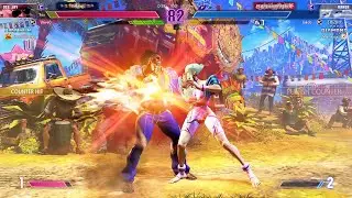 Street Fighter 6 Custom Room set- drive0 (Dee Jay) VS Jakob- (Manon)