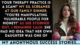 My SIL Claimed My Therapy Practice Was A Fraud. My Patients' Success Stories Proved Her Wrong...
