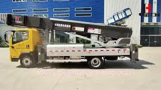 China JIUHE's 55m Ladder Lift Truck.