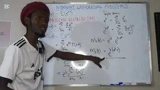 moment generating function of a poisson distribution